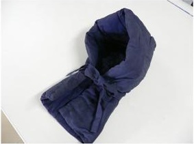 防空頭巾の写真