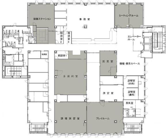 4階平面図の画像