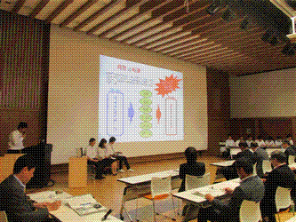 発表の様子2 （若者定住）