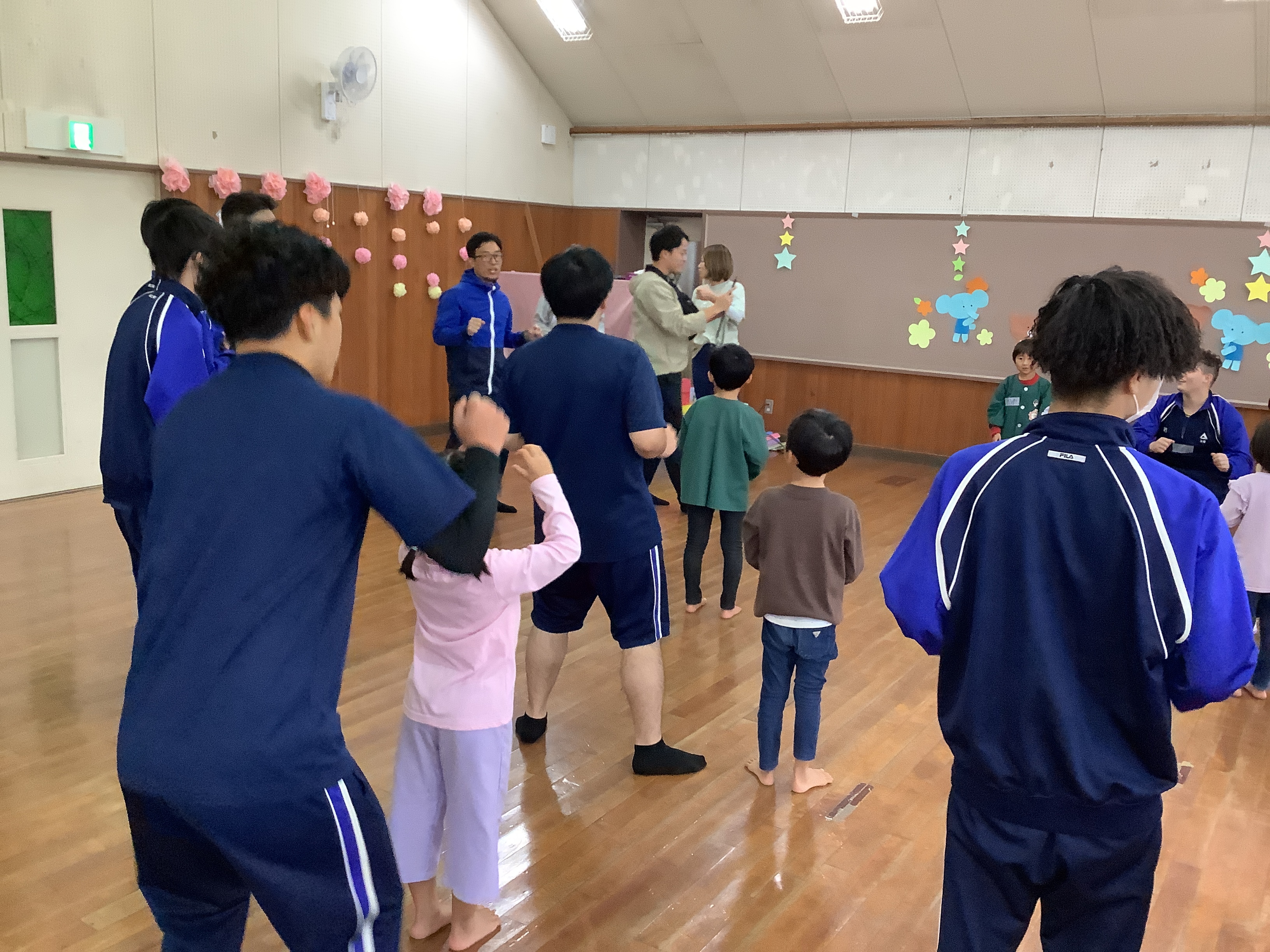 保育実習の様子