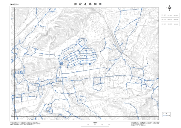 市道網図