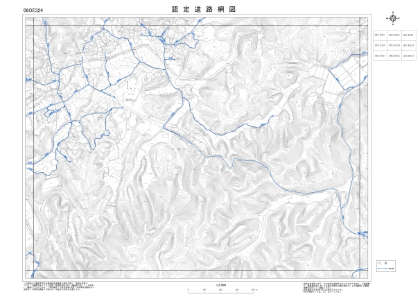 市道網図 諏訪地区市民センター 伊賀市