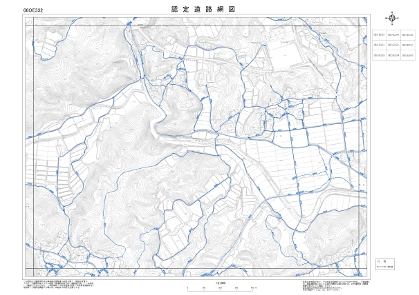 市道網図