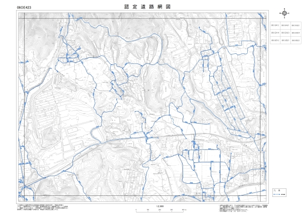 市道網図