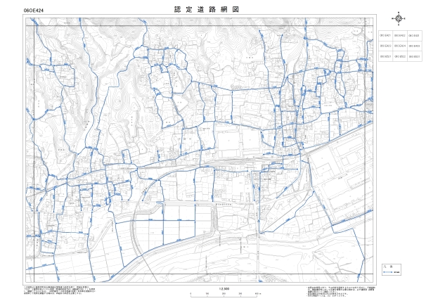 市道網図