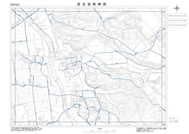 市道網図