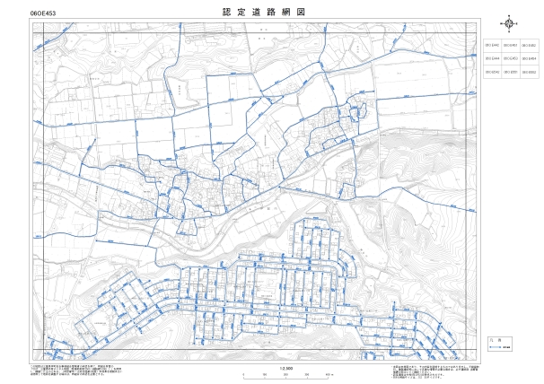 市道網図