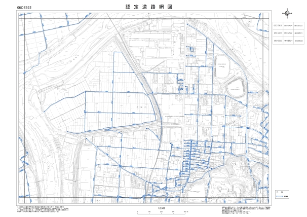 市道網図 小田地区市民センター｜伊賀市