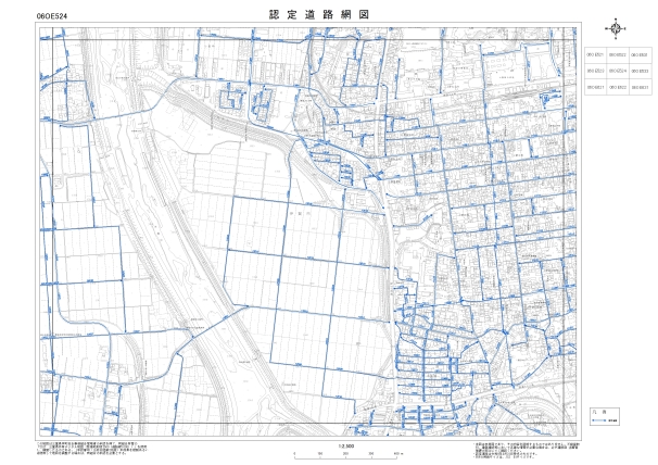 市道網図