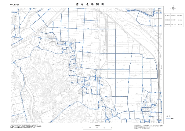 市道網図