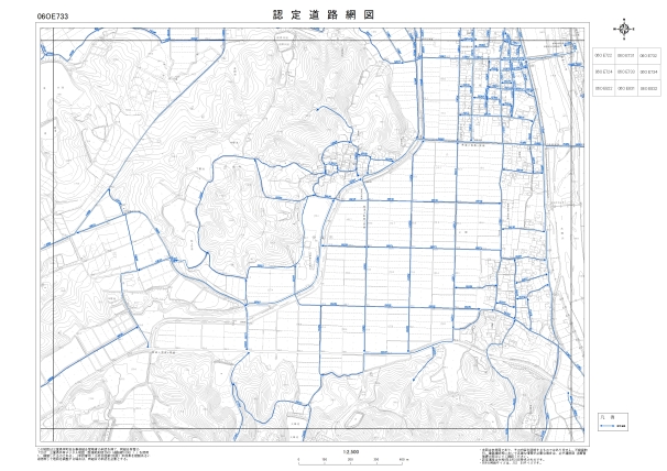 市道網図