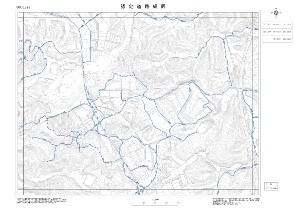 市道網図