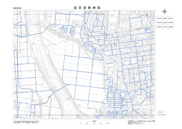 市道網図を見る