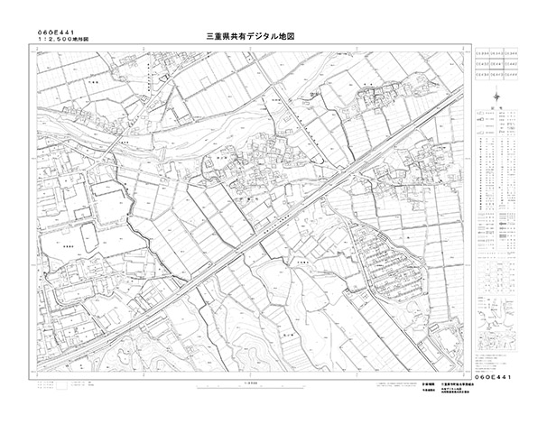 都市計画図