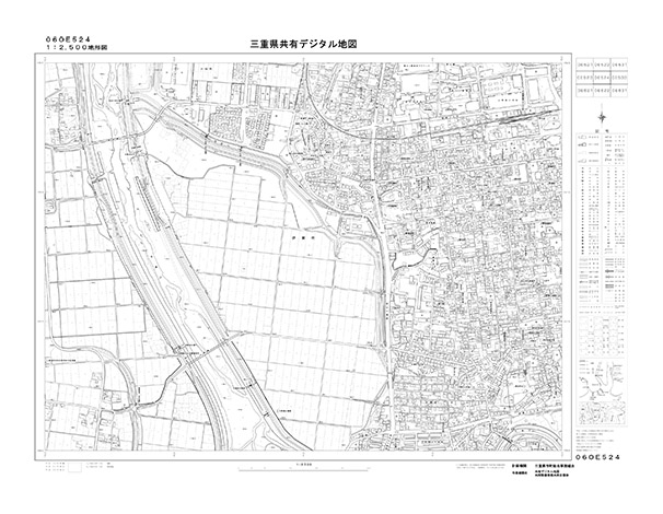 都市計画図 ふたば公園 伊賀市