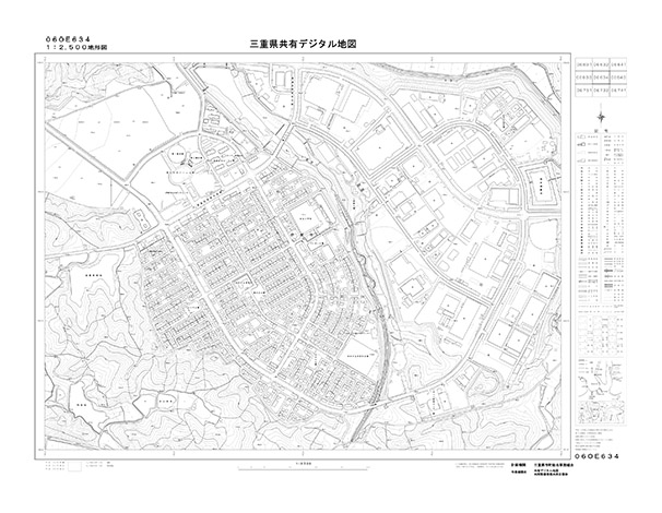 都市計画図