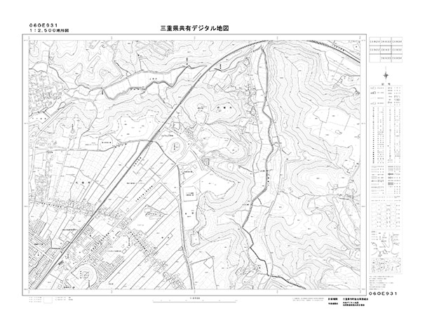 都市計画図