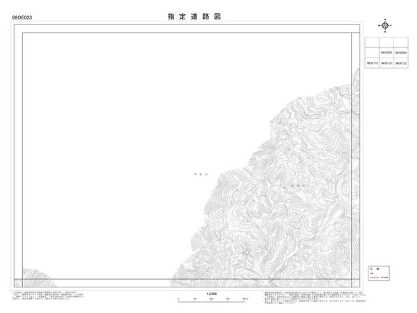 指定道路図