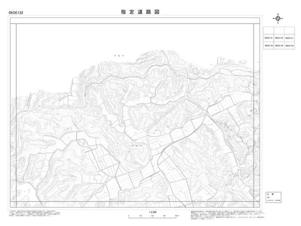 指定道路図