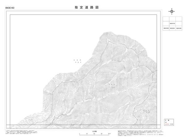 指定道路図