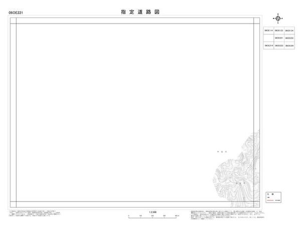 指定道路図