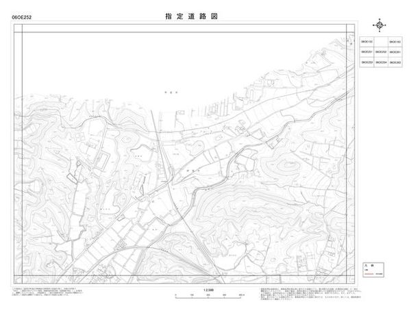 指定道路図