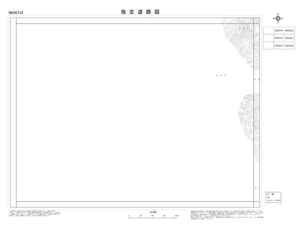 指定道路図