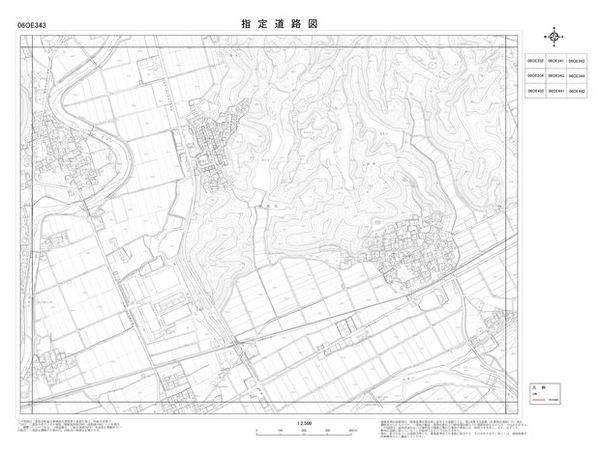 指定道路図