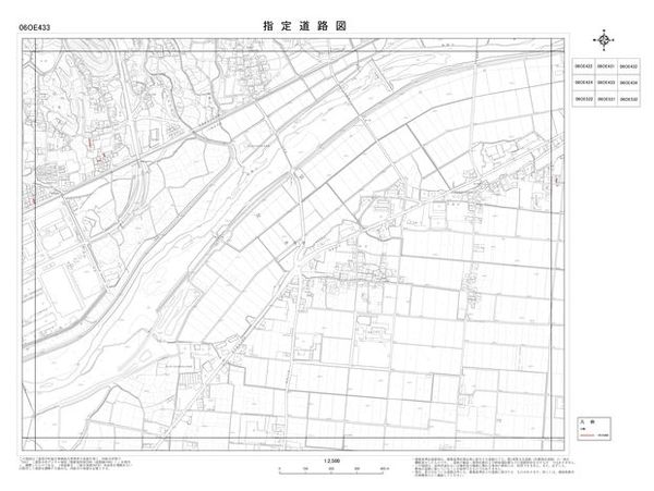 指定道路図