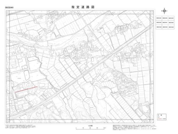 指定道路図