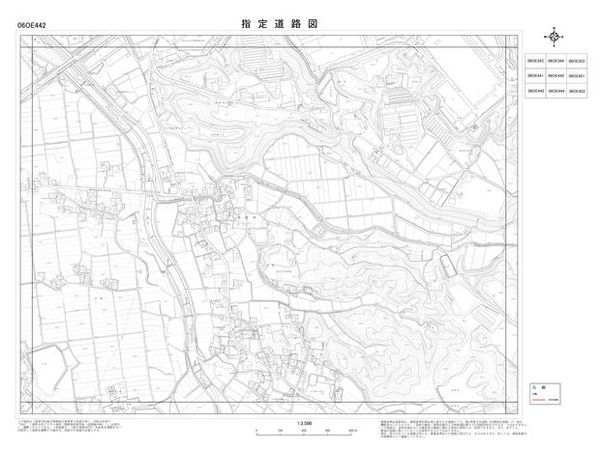 指定道路図