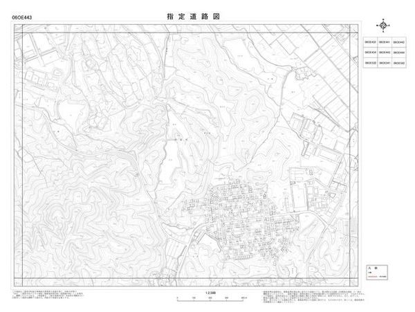 指定道路図