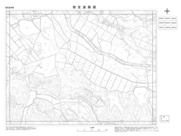 指定道路図