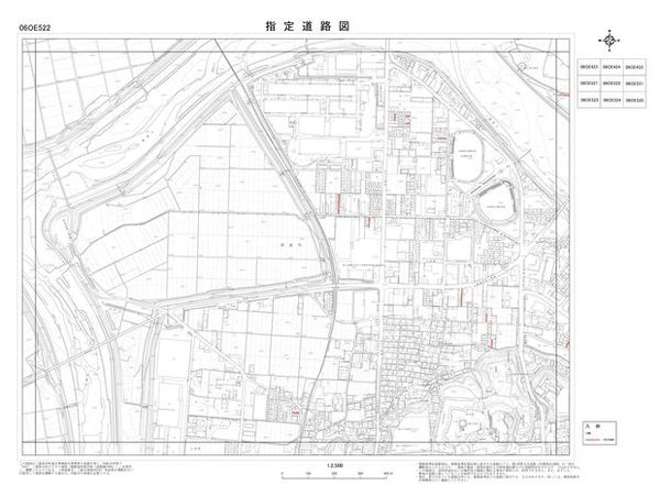 指定道路図