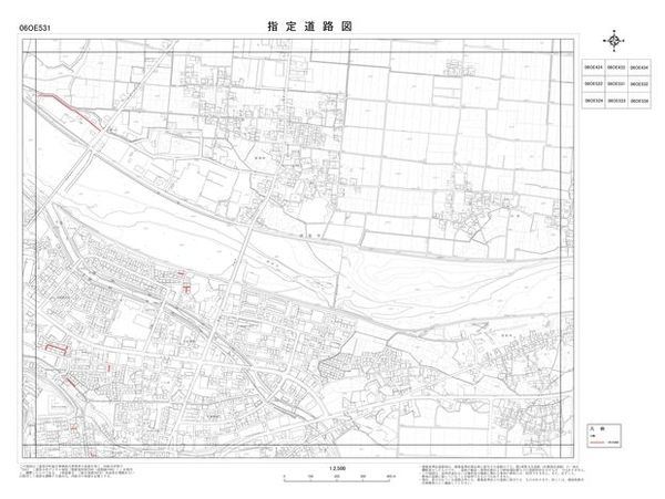 指定道路図