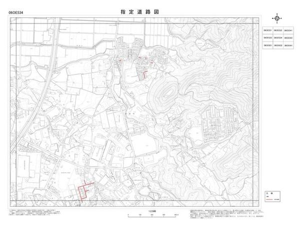 指定道路図