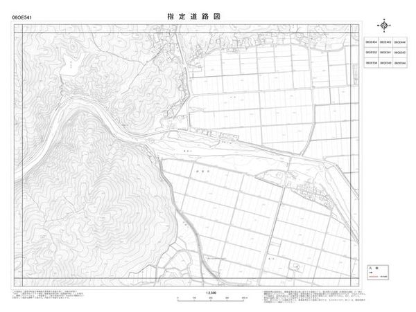 指定道路図