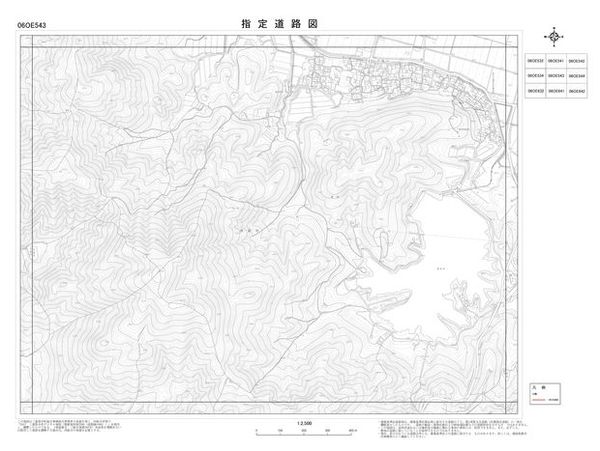 指定道路図