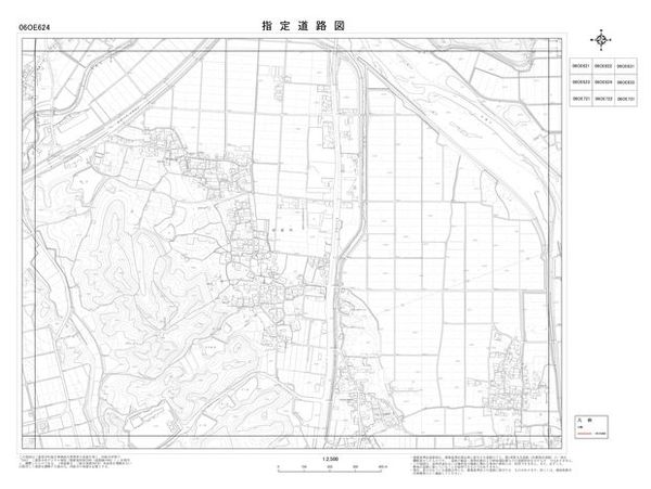 指定道路図