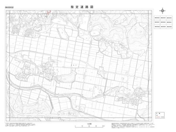 指定道路図