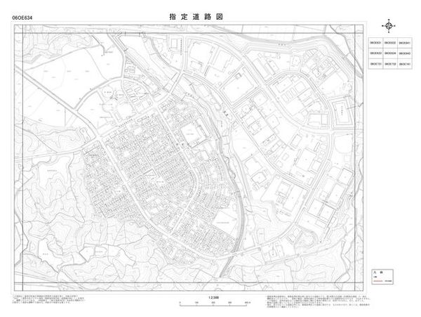 指定道路図