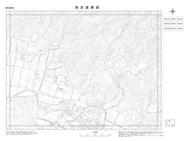 指定道路図