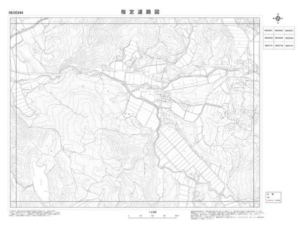 指定道路図