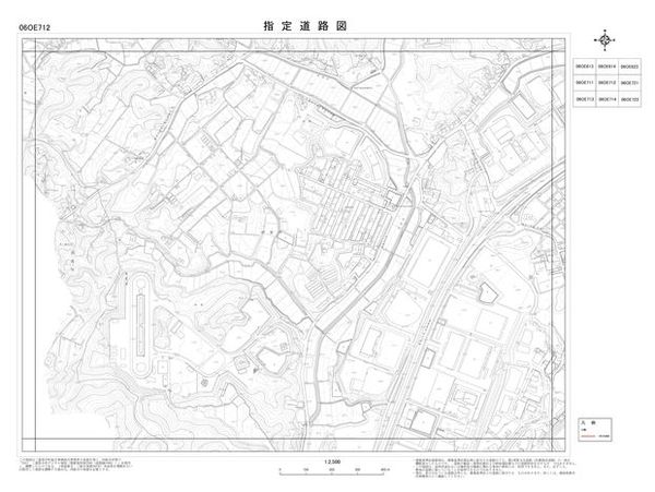 指定道路図