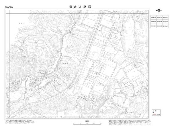 指定道路図