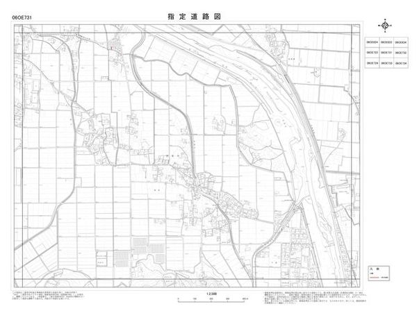 指定道路図