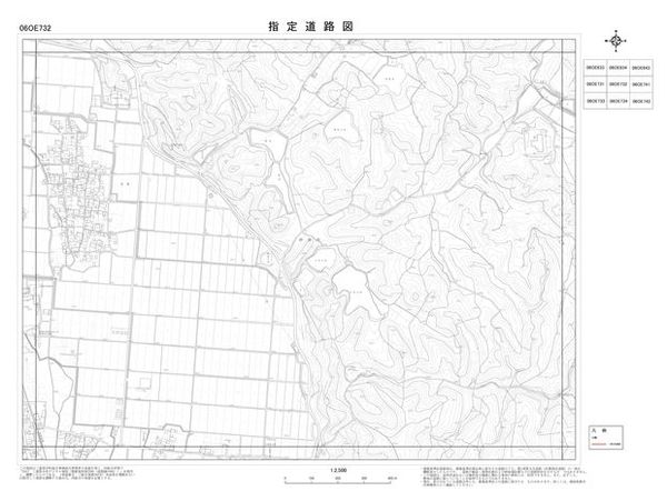 指定道路図
