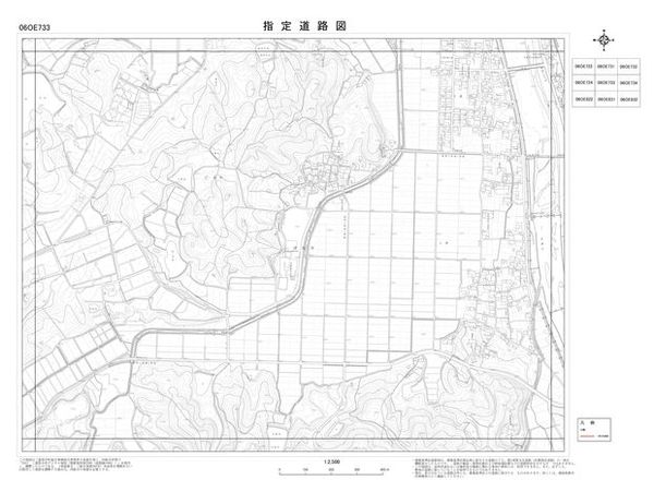 指定道路図