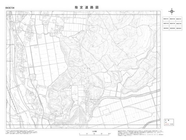 指定道路図