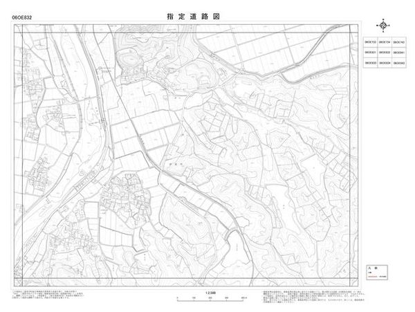 指定道路図